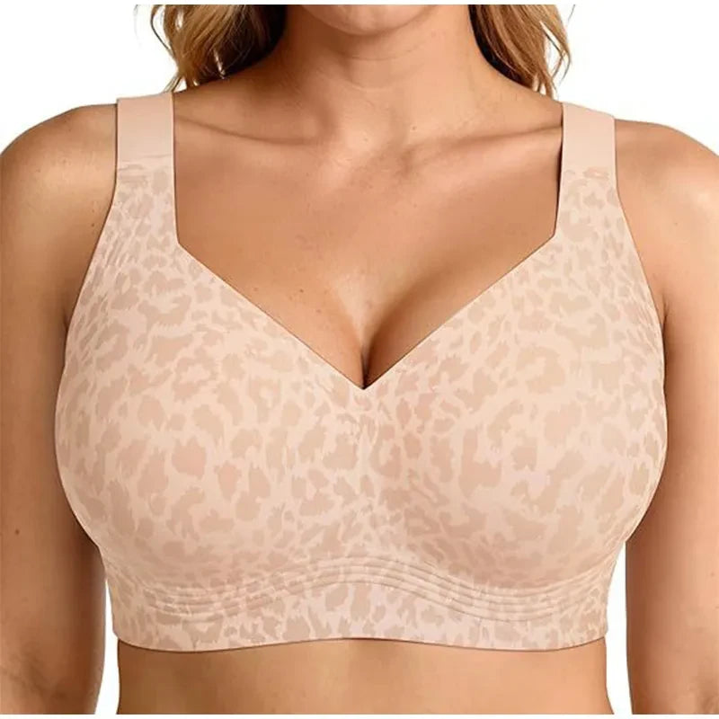 Leopard Print Jelly Bra
