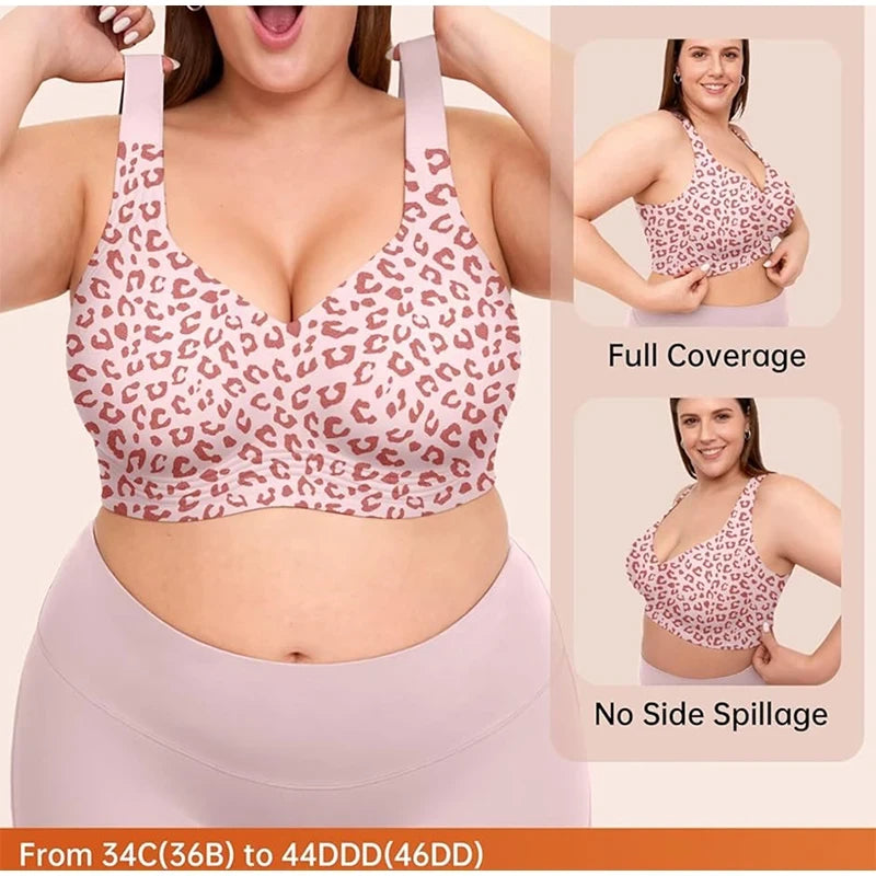 Leopard Print Jelly Bra