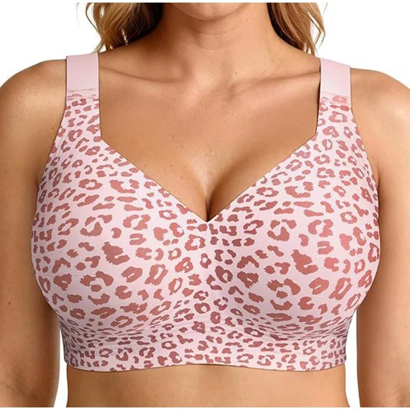 Leopard Print Jelly Bra