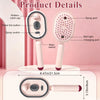 Rechargeable Electric Steam Hair Straightener Brush