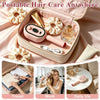Rechargeable Electric Steam Hair Straightener Brush