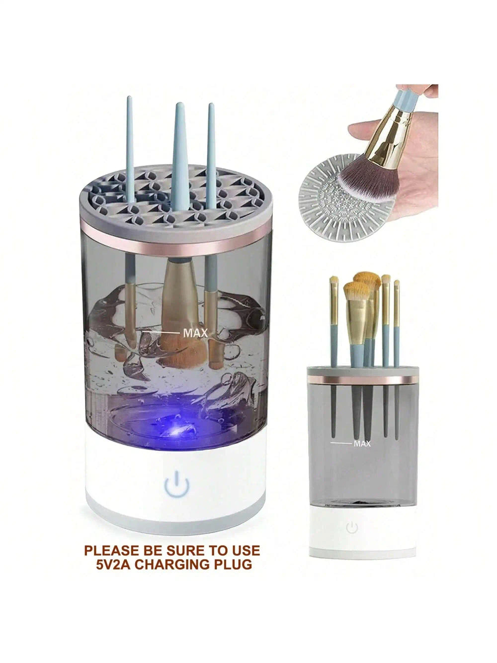 Portable Electric Makeup Brush Cleaner